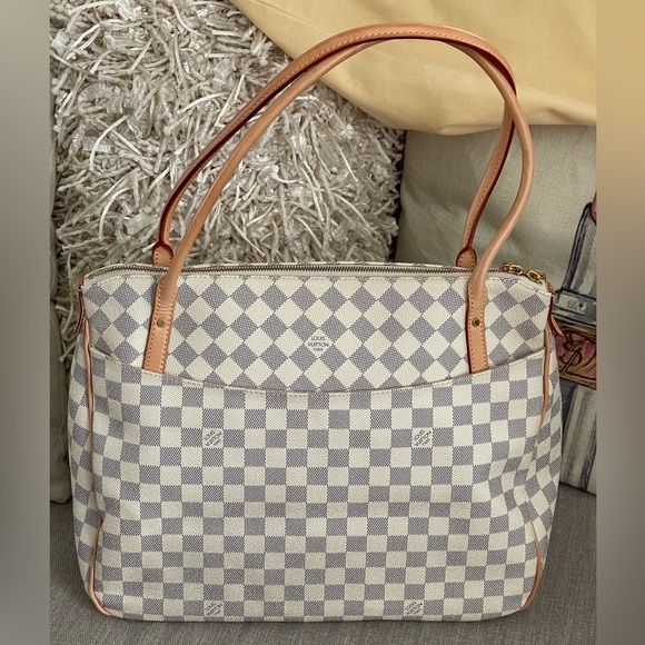 LOUIS VUITTON⭐️FIGHERI GM DAMIER AZUR⭐️STUNNING✨W/LV Box & Dustbag⭐️CA 2192 - Picture 2 of 16